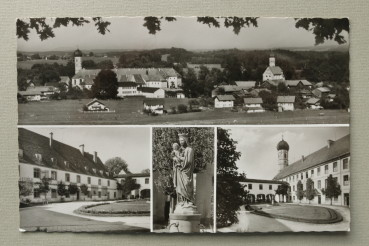 AK Beuerberg / 1940-1960 / Mehrbildkarte / Müttererholungsheim Maira Heimsuchung / Strassenansicht